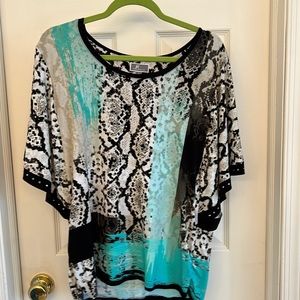 JM Collection Womens Blouse